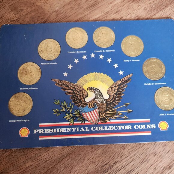 1992 Shell Presidential Coin Collection - Picture 1 of 5